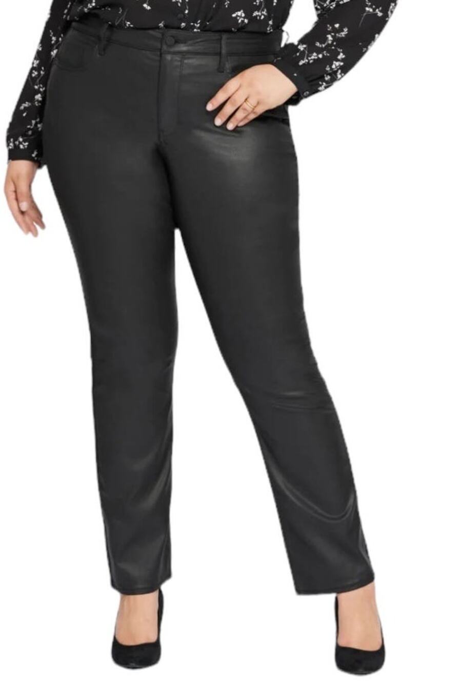 NYDJ Jeans Coated Marilyn straight plus size 24W